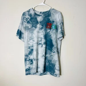 Vintage Y2K Chemie Hemd Erwachsene Medium 1 Schritt näher doppelseitig Batik - Bild 1 von 8