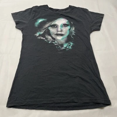 Lady Gaga 2012 Shirt Graphic Concert Tee Womens Slim Fit Size S - Image 1 of 4