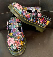 dr martens mary janes floral