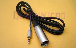 Micrófono micrófono micrófono audio TRS 6 FT XLR 3 pines macho a 3,5 mm 1/8 - Imagen 1 de 1