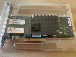 Red convergente HP 595325-001 OCE10102 CN1000E PCIe de doble puerto HBA AW520-63002 - Imagen 1 de 4