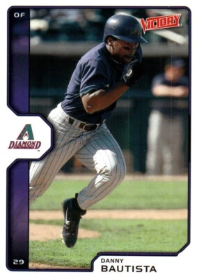 Danny Bautista OF Diamondbacks Upper Deck Victory Baseball Card #329 2002 - Image 1 of 2