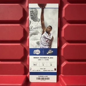Los Angeles Clippers Vs Utah Jazz NBA Ticket Stub Blake Griffin Scores 24 Pts - Picture 1 of 2