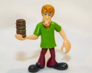 Shaggy w/ Burgers 2.5" PVC Plastic Action Figure Scooby-Doo by Charter Ltd 2008 - Picture 1 of 5