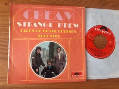 CREAM Strange Brew FRENCH EP POLYDOR 27.810  BIEM  1967 - Image 1 of 3