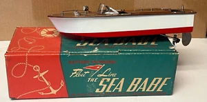 Barco vintage Fleet Line The Sea Babe de la década de 1960 en funcionamiento - Imagen 1 de 14