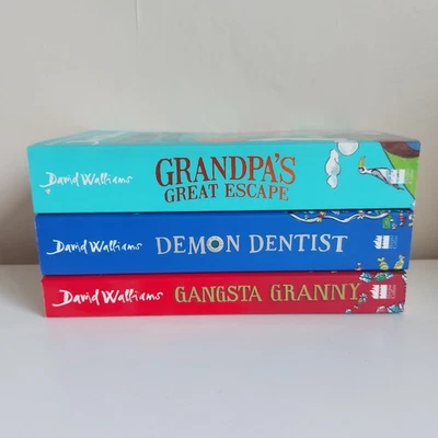 David Walliams Book Bundle 3 x Paperbacks New Condition - image 1 of 4