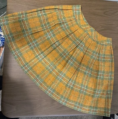 Falda De Colección Lana Tami Sofisticates Hecha en Unión Retro Años 60 70 Hasta la Rodilla Talla 11-12 Foto 1 de 4