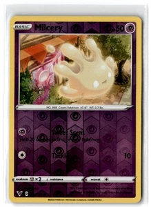 2020 Sword & Shield - Darkness Ablaze Milcery #80 Basic/Common Reverse Holo - Picture 1 of 2