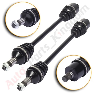 Rear Left Right CV Joint Axle Pair For Arctic Cat Wildcat 4X 1000 2014-2016 ATV - Imagem 1 de 4