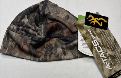 Browning Beanie Riser Tree Dirt Extreme FM Skull Cap A-Tacs Camo OSFM FREE SHIP - Image 1 of 4