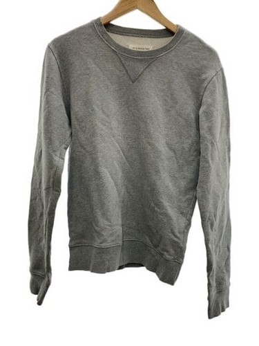Maison Margiela Felpa 44 Cotone GRIGIO Solido S50GU0027