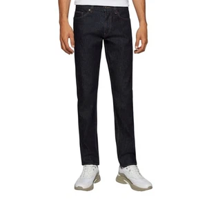 Jeans Hugo Boss Nero Albany Slim Dritto Candiani Denim Italiano 34/26 Sartoriale - Foto 1 di 12