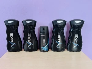 Axe Click Deodorant Body Spray (1x150ml) & Shower Gel (4x250ml) New, Rare - Bild 1 von 2