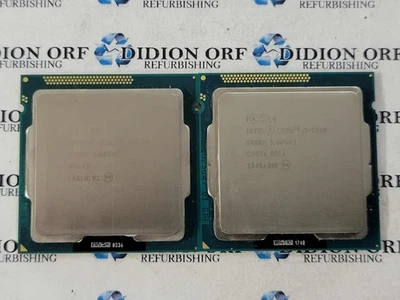 Lot of 2 INTEL Core i3-3240 SR0RH 3.40 GHz 3 MB SmartCache 55 W SKU 13415 - Image 1 of 2