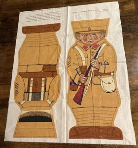 MUÑECA TRAPO SOLDADO ANTIGUA PRIMERA GUERRA MUNDIAL 1915 Nº HOJA MUÑECA TRAPO TELA 3 TELAS HULBERT - Imagen 1 de 5