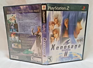 Xenosaga: Episodio II Sony PlayStation 2, 2005 Etichetta Nera PS2 - Completo CIB - Foto 1 di 3