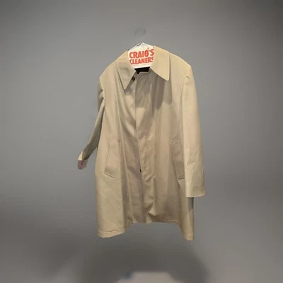 Gabardina De Colección Años 80 Londres Niebla Color Beige Forrada de Vellón 44 Reg ¡Bonita! Foto 1 de 4