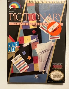 Brand New Pictionary Nintendo NES Complete Factory Sealed - Picture 1 of 9