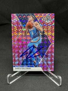 Danilo Gallinari Autograph Signed 2019-20 Panini Mosaic NBA Prizm #153 Pink - Picture 1 of 3