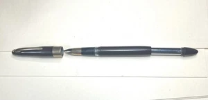 Vintage Brown Sheaffer White Dot Fountain Pen With 14kt Gold Nib Works - Picture 1 of 5
