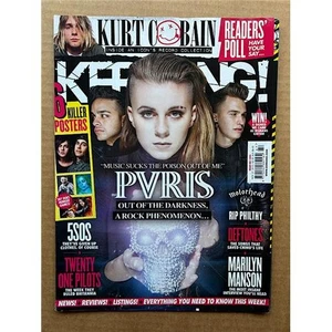 PVRIS KERRANG NO.1595 MAGAZINE NOVEMBER 21 2015 - PVRIS cover with more inside + - Picture 1 of 2