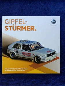 VW Pikes Peak Golf Gipfel Stürmer Prospekt 2018 - Picture 1 of 6