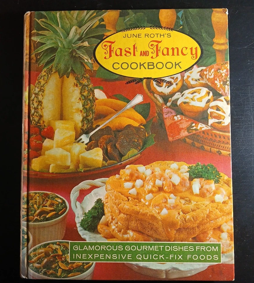 Crepes June Roth's Fast And Fancy поваренная книга 1969 супы для гурманов Quick Flaming - Изображение 1 из 4