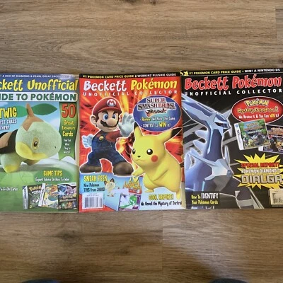 Pokemon Beckett Magazine - Issues 101, 102, & 103 - 2008 - Image 1 of 4