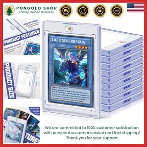 Tarjeteros Magnéticos Estuche Acrílico 35pt para Tarjetas Coleccionables Deportes MTG - Imagen 1 de 9