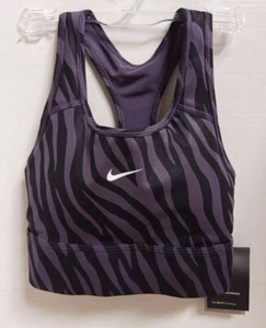 NWT Nike Swoosh Icon Clash Women's Medium-Support Padded Sports Bra - Size XS - Picture 1 of 3