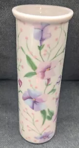 Otagiri Porcelain Bud Vase "Violet" 6.25" - Picture 1 of 12