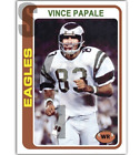 1978 STCC #534 Vince Papale Philadelphia Eagles  Invincible Custom Wahlberg Mark