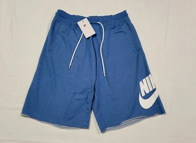 Pantalones Cortos Nike Para Hombres Ropa Deportiva Club Gráfico Polar 836277-407 Ajuste Suelto Foto 1 de 4