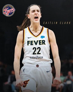 Caitlin Clark Rookie of the Year WNBA Indiana Fever 8x10 - Picture 1 of 1