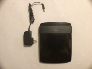 Cisco Linksys E1200 Wireless-N Wifi 300 Mbps 2.4 GHz Router 4 Port Switch - Picture 1 of 3