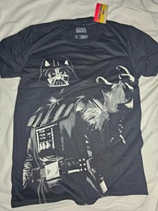 NWT DISNEY STAR WARS DARTH VADER BLACK SIZE MEDIUM SHORT SLEEVE TEE SHIRT - Picture 1 of 3