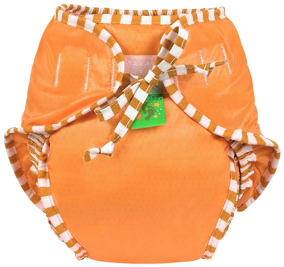 Pantalones de pañales de natación de tela reutilizables Kushies para niños o niñas 6-50 libras - O210 Foto 1 de 4
