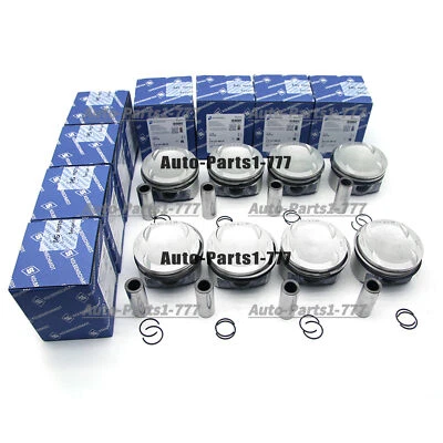 8X KS Pistons Rings Set For Audi RS7 S8 RS6 C7 4H CTF CWU CRD DDT 4.0TFSI V8 - Image 1 of 4