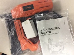 VonHaus 2 IN 1 ELECTRIC TACKER MODEL 9100091 ~ NEW In Box W/ Manual - Picture 1 of 1