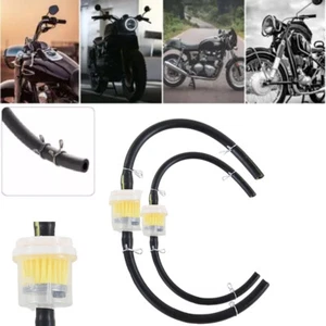 2X 5mm Motorbike Inline Fuel Filter for 49cc-160cc Mini Moto Dirt Bike ATV Quad - Picture 1 of 4