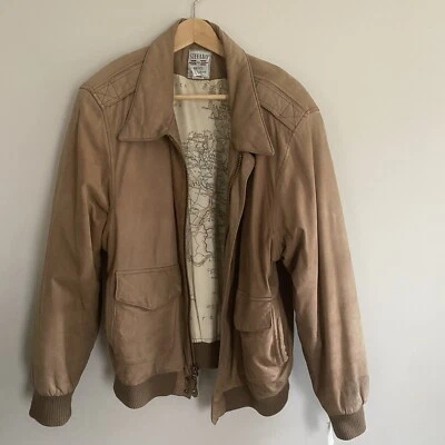 Chaqueta bomber de aviador de cuero Stefano Foto 1 de 4