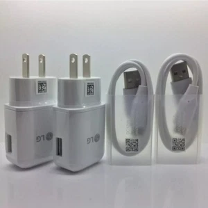 Genuine LG Charger & USB Type C Cables V20 V30 G6 New (Pack of 2) - Picture 1 of 2
