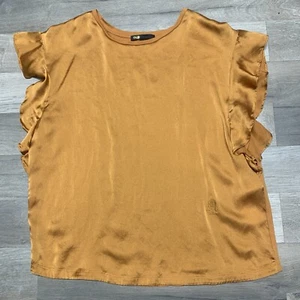 Maje Women’s Short Sleeve Blouse Top 100% SILK - Size 2 - Picture 1 of 12
