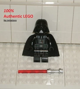 LEGO NEW Authentic Star Wars Darth Vader + Lightsaber (1x) 75387 Minifigure - Picture 1 of 3