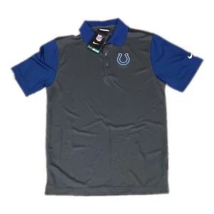 NEW NWT Indianapolis Colts Nike Preseason Dri Fit Performace Polo Shirt Small - Picture 1 of 2