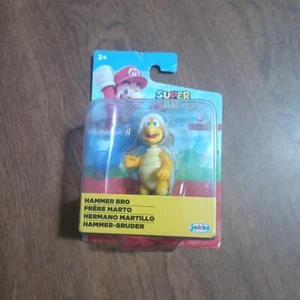 2024 Jakks World of Nintendo Super Mario 2,5 Inch Wave 44 Hammer Bro Figur - Bild 1 von 1