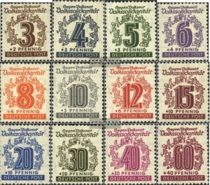 Soviet Zone (Allied.cast.) 138-149 (complete issue) unmounted mint / never hinge - Picture 1 of 1