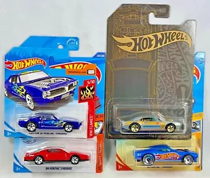 Hot Wheels - Pontiac Firebird - 4 Variationen, 2018, 2019 & 2020, 1 Short Card - Bild 1 von 8