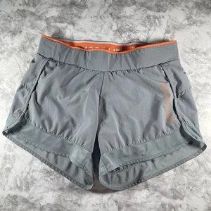 Orange Theory Damengröße XS Laufshorts Training lockere Passform Fitnesskleidung grau - Bild 1 von 4